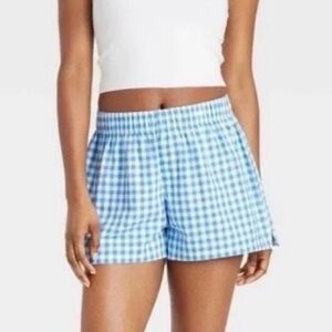 Colsie girls pajama sleepwear shorts blue size S.